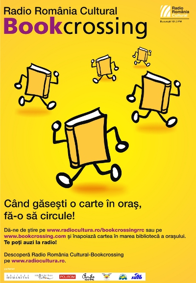 Bookcrossing - un proiect international adus in Romania de Radio Romania Cultural