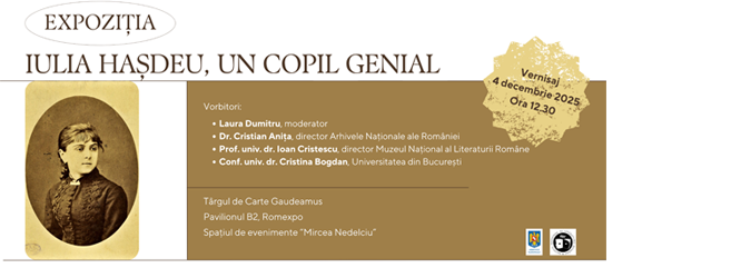 Evenimente Arhivele Naionale la Gaudeamus 2025 Iulia Hadeu