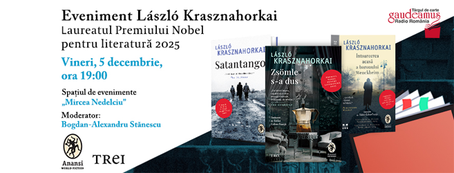 Evenimente Editura Trei la Gaudeamus 2025 vineri