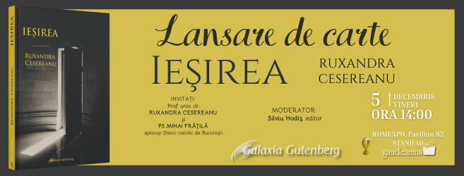 Evenimente Galaxia Gutenberg la Gaudeamus 2025