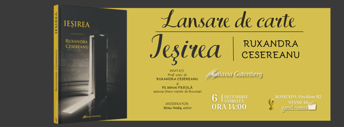 Evenimente Galaxia Gutenberg la Gaudeamus 2025