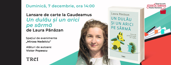 Evenimente Editura TREI la Trgul de carte Gaudeamus-2025 Un dulu i un arici