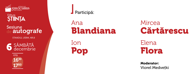 Evenimente Editura tiina la Gaudeamus 2025