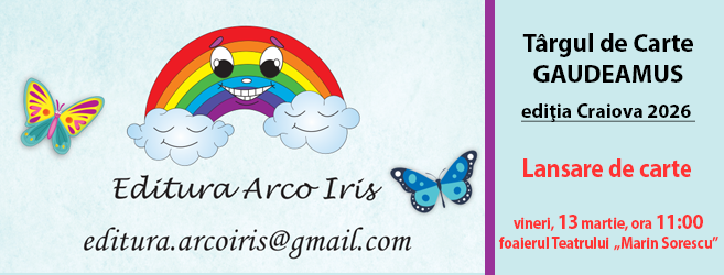 Eveniment Editura Arco Iris la Gaudeamus Craiova 2026