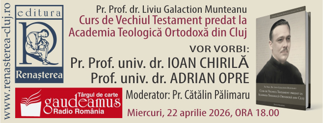  Eveniment Editura Rena�terea la T�rgul de Carte Gaudeamus Cluj-Napoca 2026 22 apr ora 18