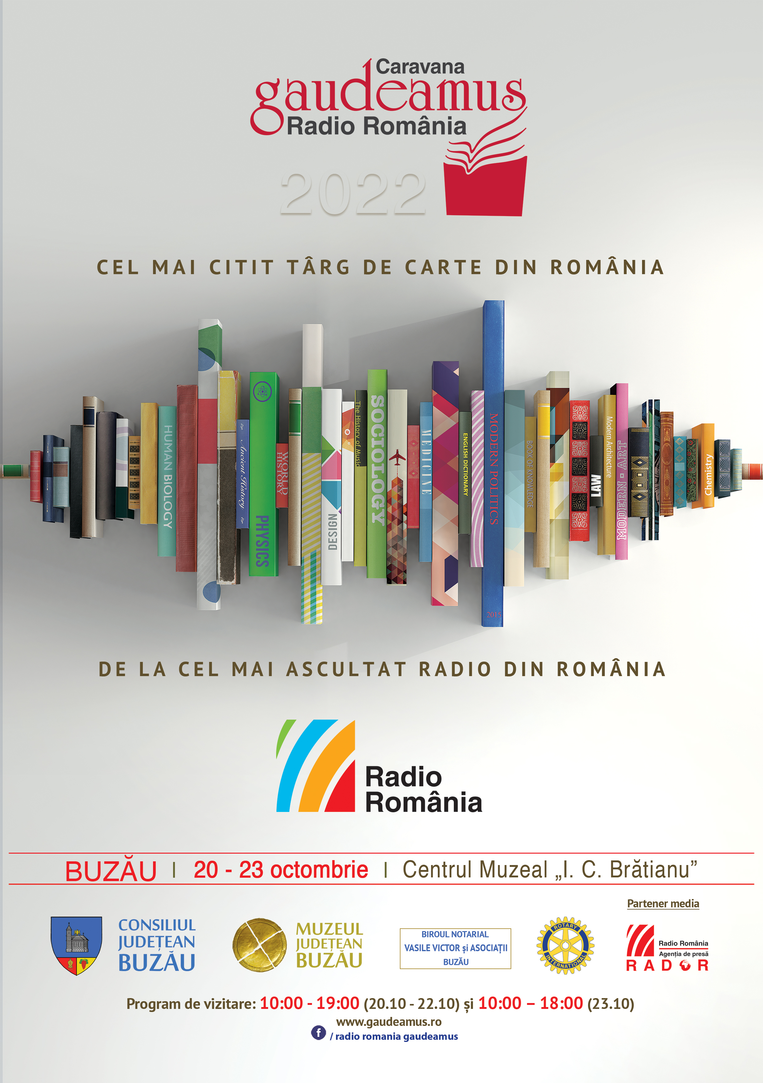 afiş Gaudeamus Buzau 2022 modificat