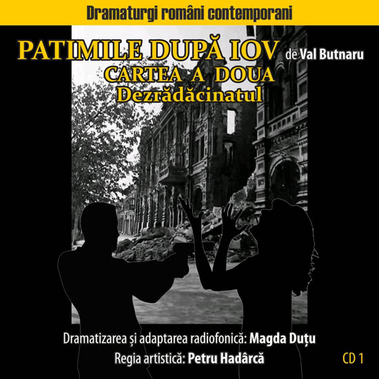 >
<p > <strong>Patimile </strong><strong>după</strong><strong>
Iov</strong> este o <em><strong>saga
</strong></em>a unei familii de
basarabeni, pe fundalul istoriei Basarabiei, prezentată
printr-o captivantă
îmbinare de realitate istorică
și ficțiune. Subiectul se axează
pe două
dintre cele mai frământate
secole prin care a trecut Basarabia - de la anexarea acestui
teritoriu de către
ruși până
în contemporaneitate (războiul
de pe Nistru). Sunt aduse în prim plan, pe rând, câteva generații
ale dinastiei Iovilor, țărani
avuți din sudul Basarabiei: de la stră-străbunicul
Ioan Iov, „care a votat Unirea Principatelor în 1859”, până
la ultimul vlăstar,
Mitru, ziarist care transmite știri pentru Europa Liberă,
în toiul luptelor cu separatiștii transnistreni.</p>
<p > </p>
<p >„<em>Bucata
de </em><em>pământ</em><em>
pe care ne-am </em><em>năs</em><em>cut
va fi mereu încolț</em><em>ită</em><em>
de nenorociri, indiferent de regimurile care vor veni. E ceva mai
mult decât un simplu destin! </em><em><strong>Iov
e numele suferințelor îndurate de toți basarabenii</strong></em><em>!
</em><em>Iată</em><em> </em><em>răspunsul</em><em>
la întrebarea </em><em>întrebărilor,</em><em> </em><em>primordială,</em><em>
privind sensul </em><em>pătimir</em><em>ilor
noastre”, </em>spune
personajul<em> </em>Alexie
Iov – dezrădăcinatul.</p>
<p ><br /> </p>
<p> Scenariul radiofonic
propune un personaj – <strong>martor
peste timp al tuturor î</strong><strong>ntâmplărilor</strong><strong>
– </strong>un călăuzitor
care<strong> </strong>povestește
și lămurește
totul, într-o interpretare de excepție a marelui actor <strong>Dorel
Vișan. </strong>Distribuția
cuprinde actori ai teatrelor din București și actori ai Teatrului
Național „Mihai Eminescu” Chișinău.
Regia artistică
este semnată
de <strong>Petru </strong><strong>Hadârcă</strong>.</p>
<p >Episodul
al treilea se va difuza pe<strong>
27 noiembrie 2025</strong>,<strong>
de la ora 19.00, la Radio România Cultural </strong>și
va fi disponibil online, ca și celelalte două
episoade, pe site-ul <a href=