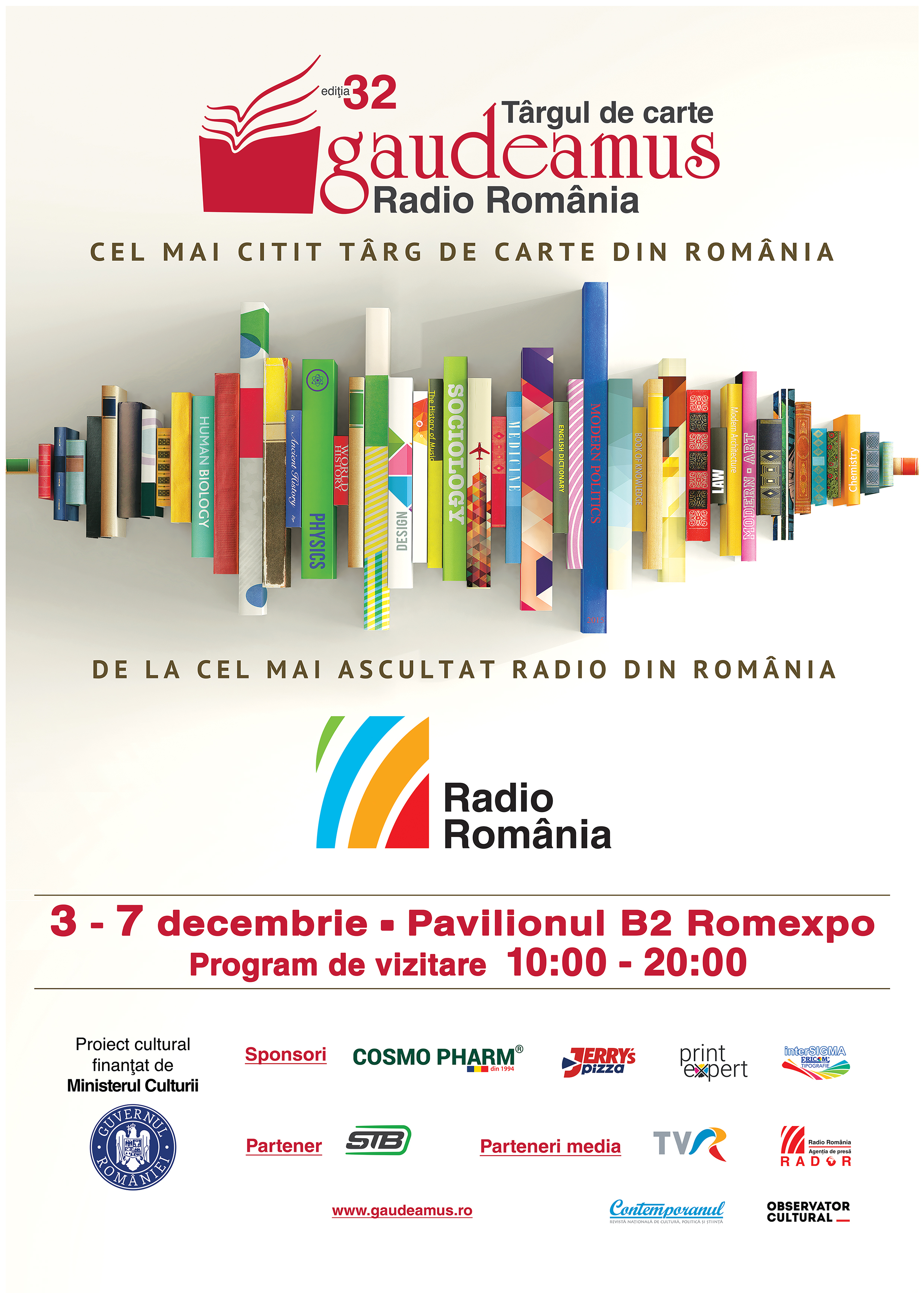 afiș Gaudeamus Bucuresti 2025 afis gaudeamus bucuresti 2025