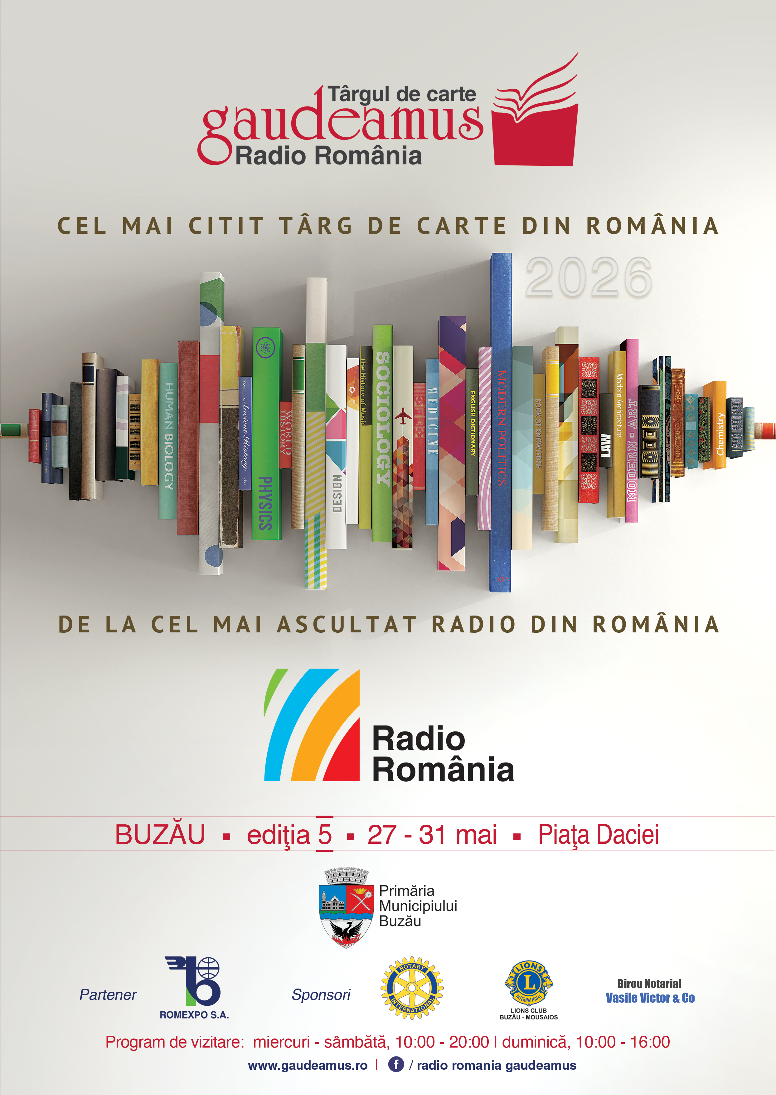 afiș Gaudeamus Cluj-Napoca 2024 gaudeamus bucuresti 2025