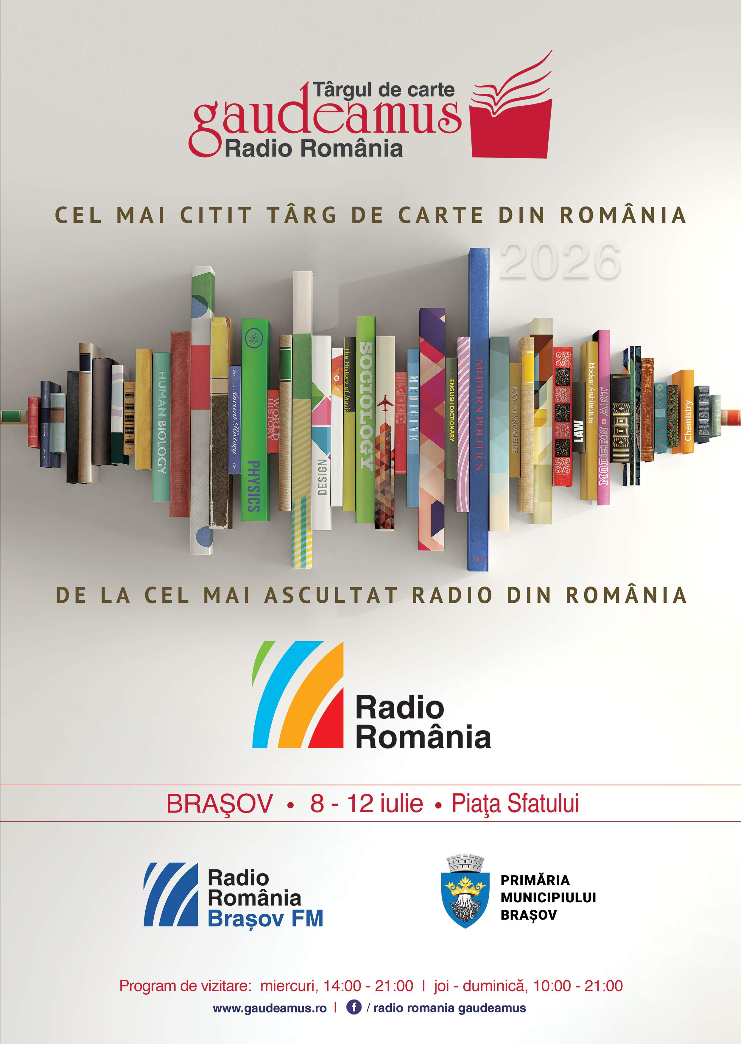 afiș Gaudeamus Cluj-Napoca 2024 gaudeamus bucuresti 2025