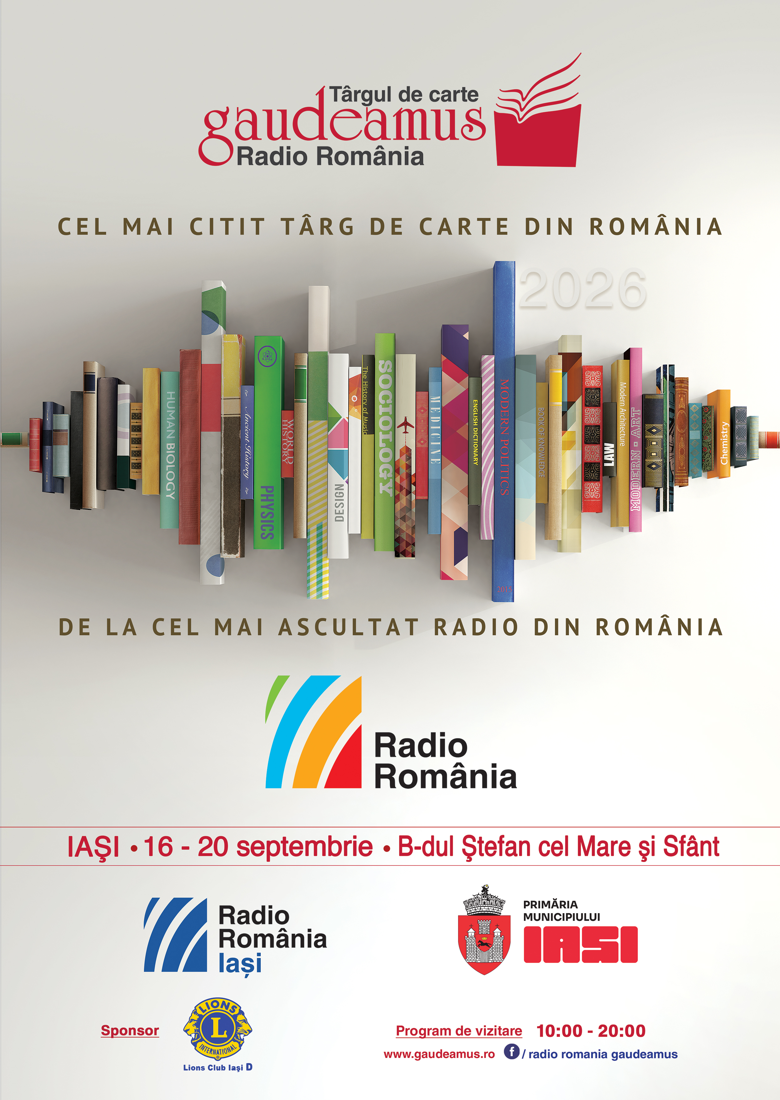 afiș Gaudeamus Cluj-Napoca 2024 gaudeamus iasi 2026