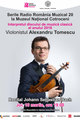 'Serile Radio Romnia Muzical 20' cu violonistul Alexandru Tomescu