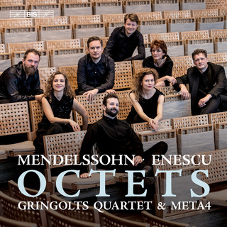 Cea mai recent versiune a Octetului pentru coarde op.7 de George Enescu n versiunea Cvartetelor Ilya Grigolts &#537;i Meta4 , CD review 23 mai 2020, ora 13,00