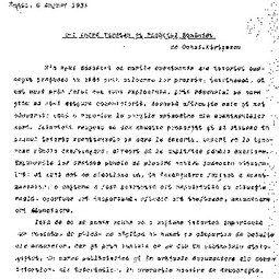 Constantin Kiri&#539;escu - Dl. Andr Tardieu &#537;i rzboiul Romniei (6 aug. 1934)