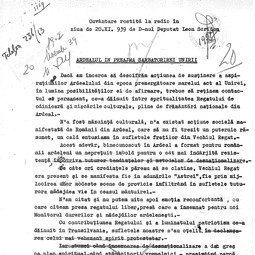 Leon Scridon - Ardealul n preajma srbtoririi Unirii (20 nov. 1939)