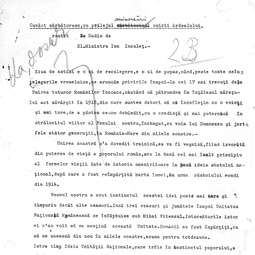 Ion Incule&#539; -  Cuvnt srbtoresc cu prilejul aniversrii Unirii Ardealului (1 dec. 1935)