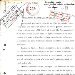&#8220;Universitatea Radio&#8221;.  Ioan I. Moga - Transilvania sub stpnire romneasc (27 nov. 1941)