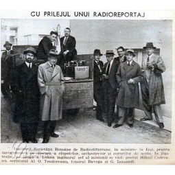 Ingineri &#537;i car de emisie la o nregistrare radio (1935)