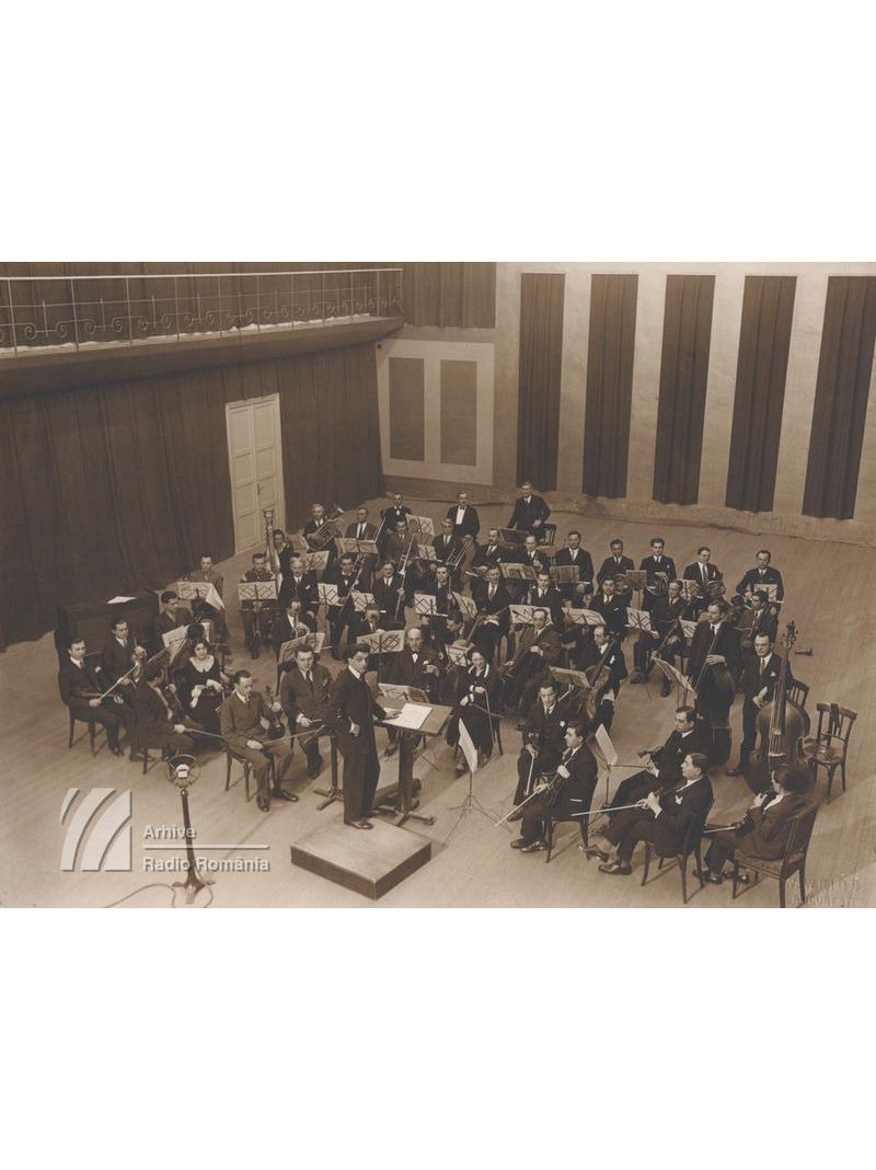 Orchestra radio în Studioul Mare (1930)