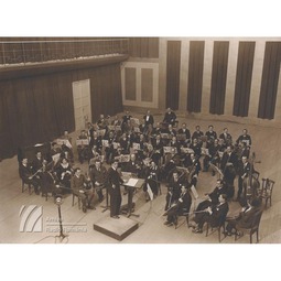Orchestra radio în Studioul Mare (1930)