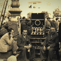 O transmisiune radio pe teren (1938)