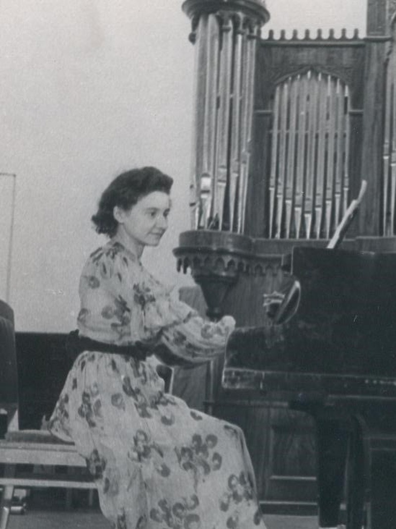 Festivalul Interna&#539;ional &#8221;George Enescu&#8221;, edi&#539;ia I, 1958. Recital Maria Fotino. George Enescu - Sonata I op. 24 în fa diez minor pentru pian