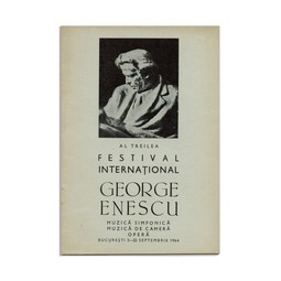 Festivalul Internaional "George Enescu", ediia a III-a, 1964. Recital susinut de pianistul britanic John Ogdon