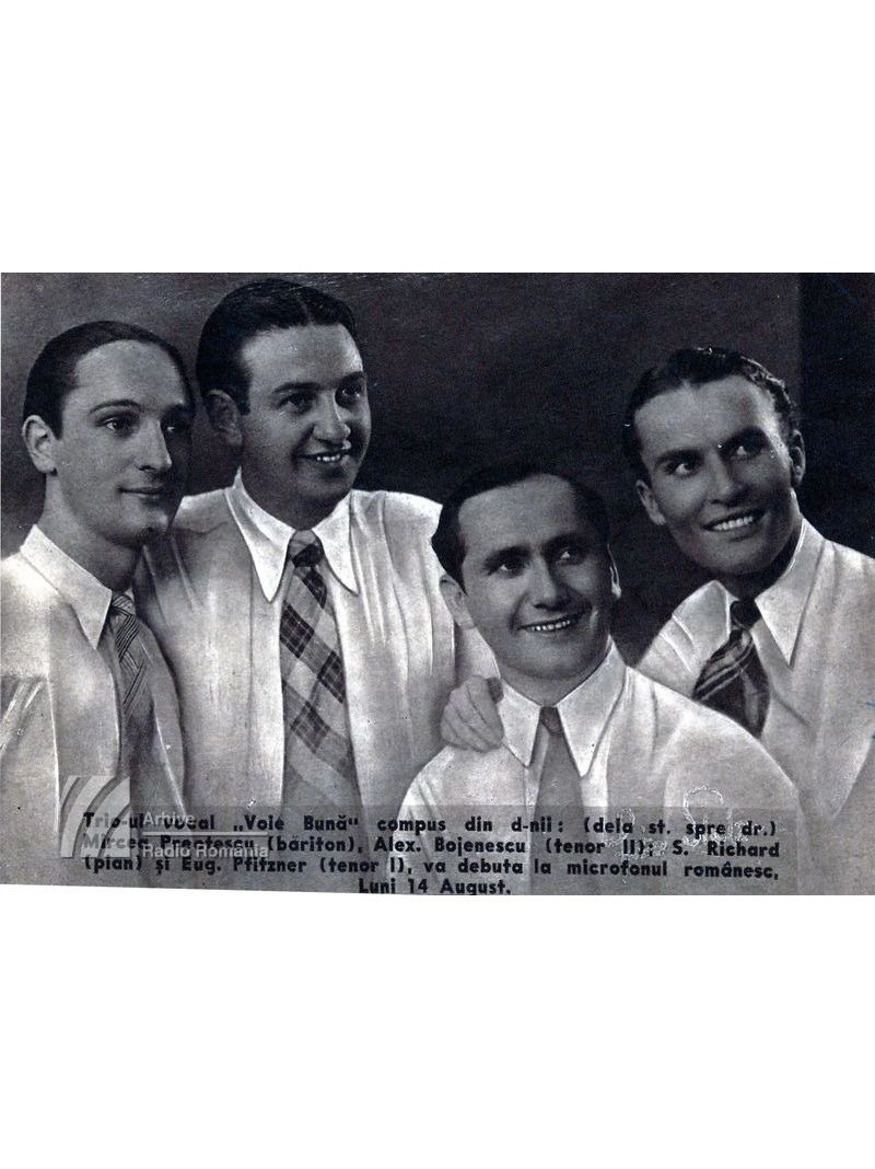 Grupul vocal &#8221;Voie Bun&#8221; (1939)
