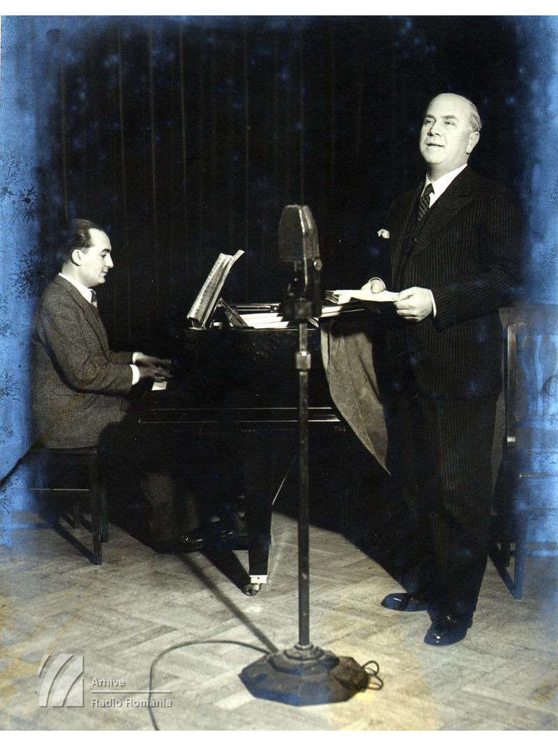 Recital al basului George Folescu. La pian: Ion Filionescu