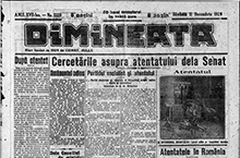  „Un atentator poc�it, Saul Ozias”  Invitat: dl. dr. Alin Sp�nu, cercet�tor istoric, profesor asociat al Universit��ii din Bucure�ti