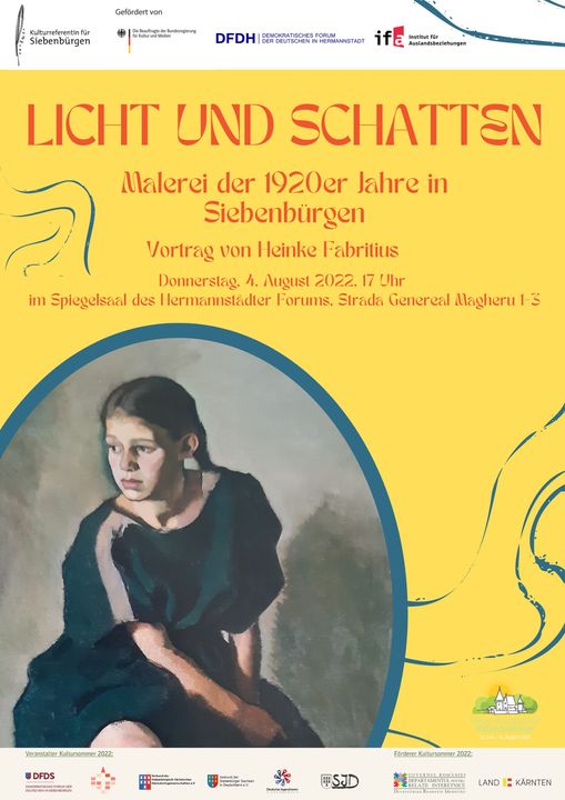Rückblick August 2022  - Veranstaltung "Licht und Schatten - Malerei der 1920er Jahre in Siebenbürgen"